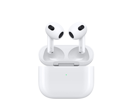 Customizable AirPods 3rd generation case with personalized text and cute or funny animated emojis.