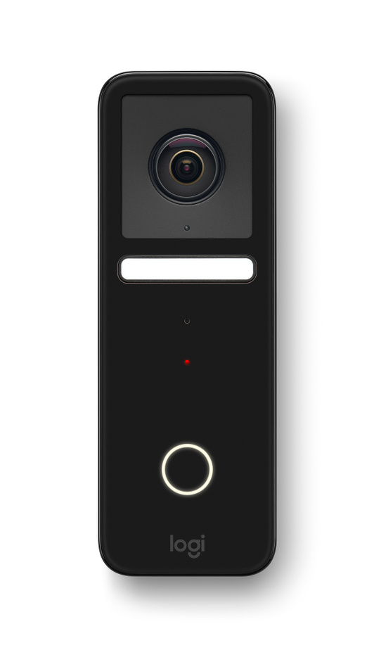 Capture every detail with the Logitech Circle View Wired Doorbell, featuring HomeKit Secure Video with Face Recognition, TrueView video, 160-degree field of view and more.