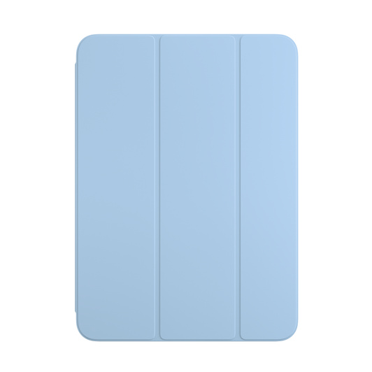 Widoczne od przodu etui Smart Folio w kolorze czystego błękitu do iPada 