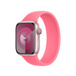 Bracelete Solo rosa sem fivelas nem fechos, para um ajuste confortável no pulso