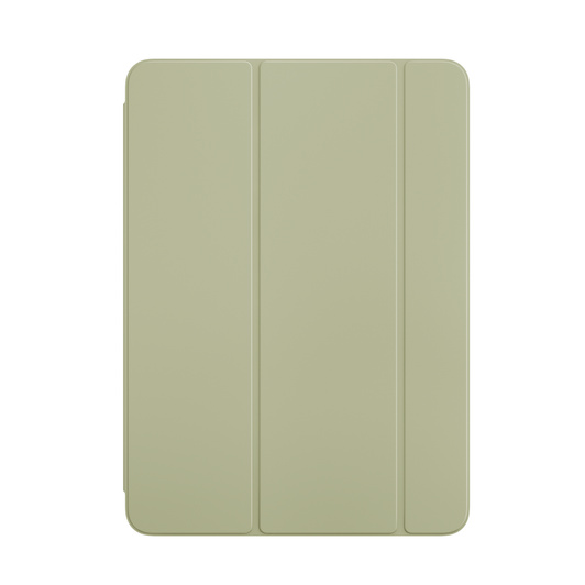 iPad Air için Yeşil Smart Folio’nun önden dış görünümü.