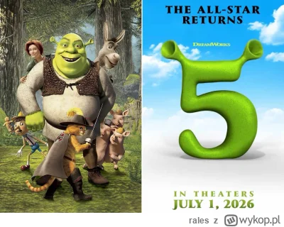 rales - Może akurat w smutnym momencie, ale premiera Shreka 5 w lipcu 2026

#film #fi...