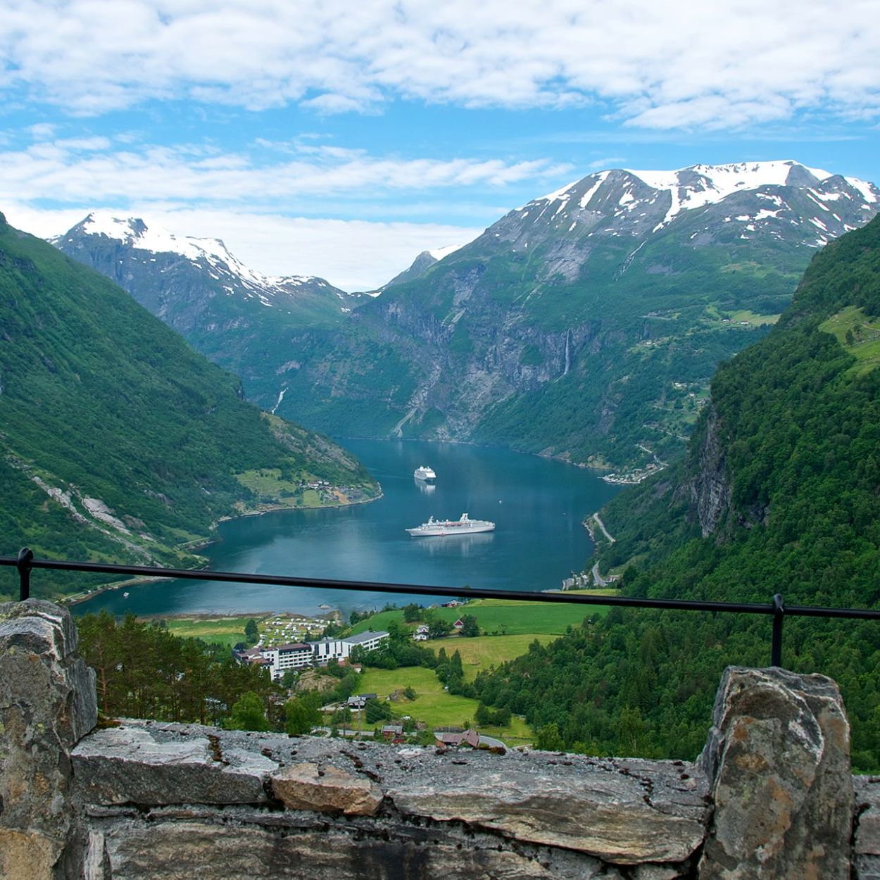Geiranger - The Geirangerfjord , Norway