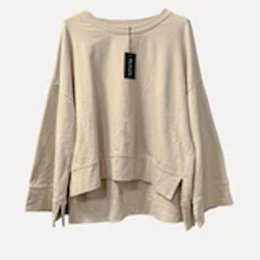 MIMOSA SWEATER, BEIGE