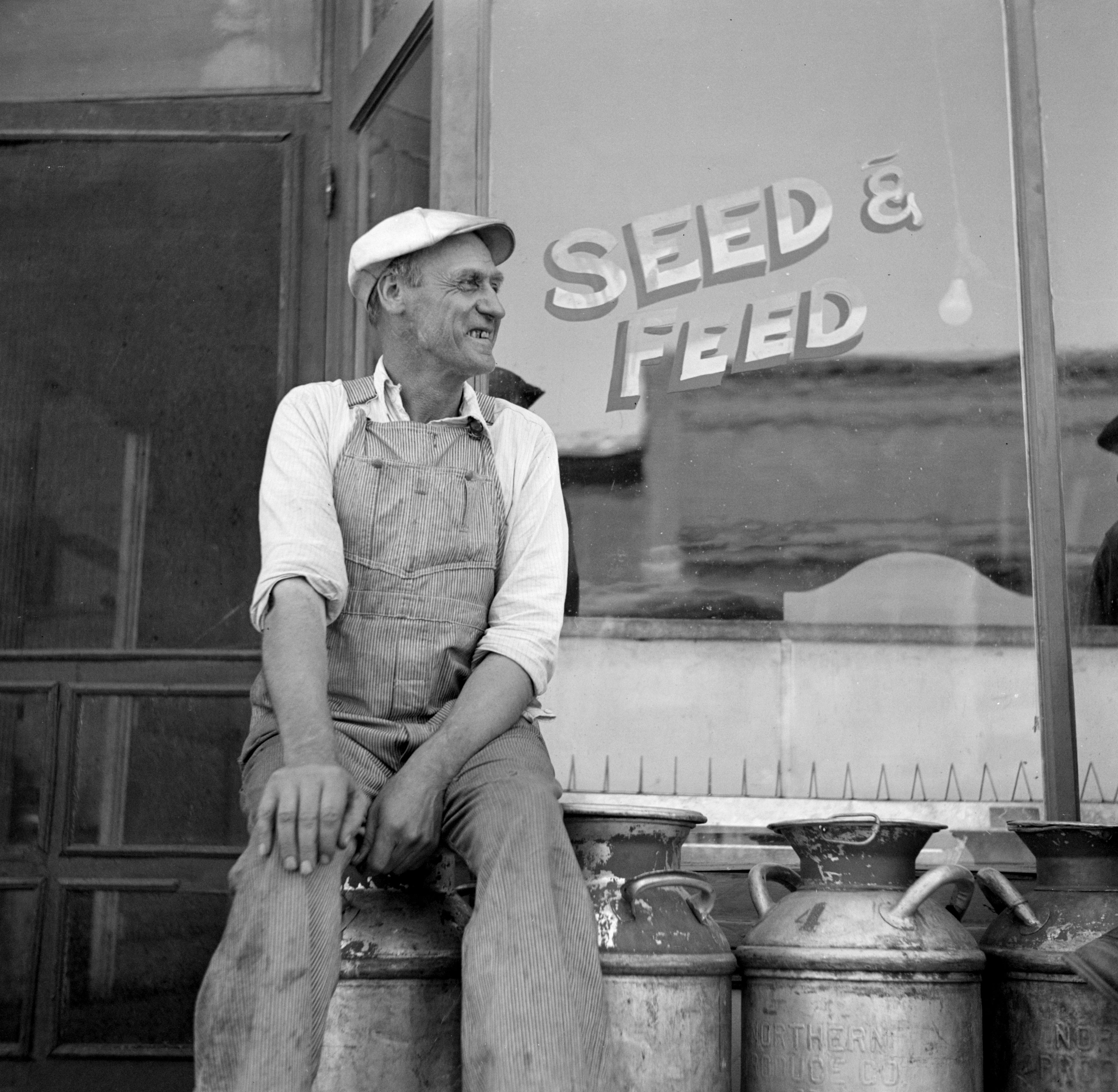 Optimistic Farmer in Drought Area, North Dakota, USA, Arthur Rothstein for Farm Security Administration (FSA), July 1936. (Photo by: Universal History Archive/Universal Images Group via Getty Images)