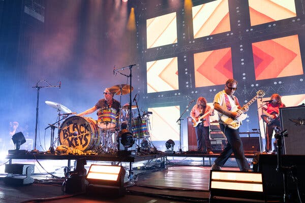 The Black Keys onstage in London last month. After announcing a North American arena tour, the duo called it off, then fired its high-powered managers.