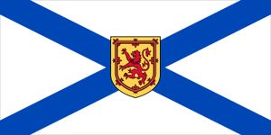 flag of Nova Scotia