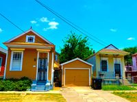 Shotgun houses, new Orleans, louisiana
