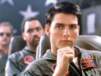 Tom Cruise as Maverick in Top Gun(1986) directed by Tony Scott.