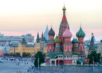 Red Square, Moscow.