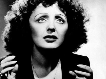 French singer Edith Piaf.