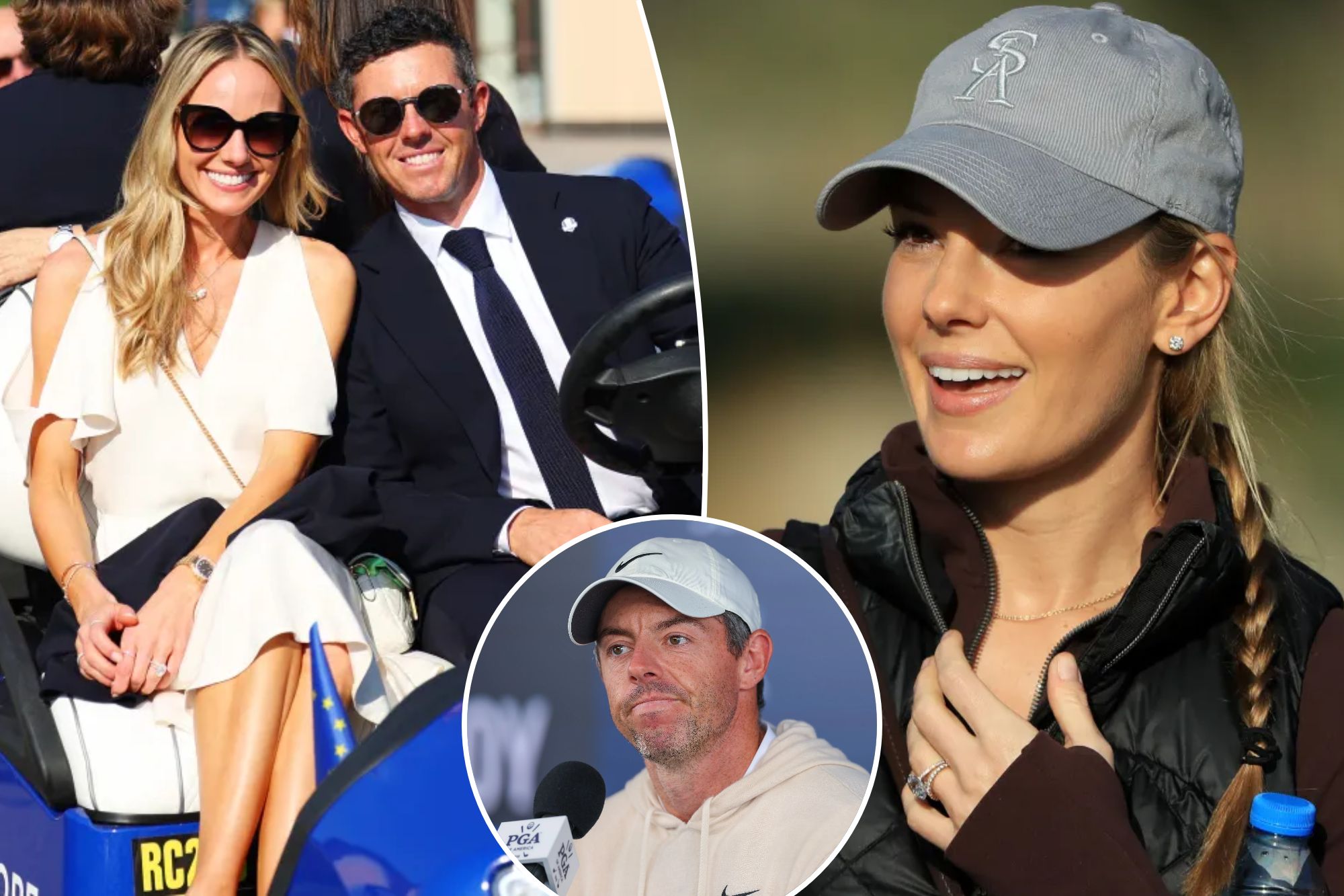 Rory McIlroy's estrange wife Erica Stoll seen after divorce reveal