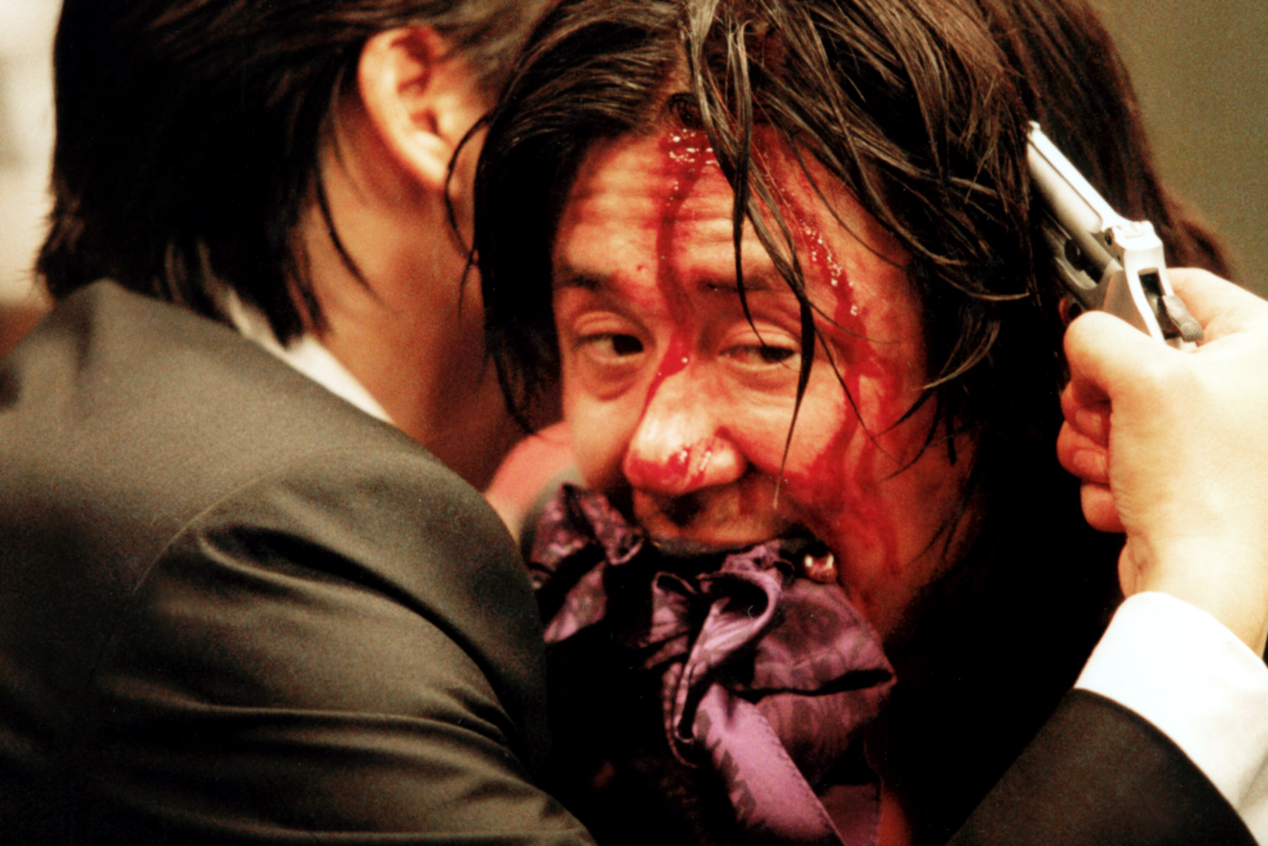 OLDBOY, Ji-tae Yu, Min-sik Choi, 2003, (c) Tartan Films/courtesy Everett Collection