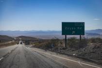 The off-ramp for Zzyzx Road off of Interstate 15 is seen on Tuesday, June 25, 2024, in Zzyzx, C ...