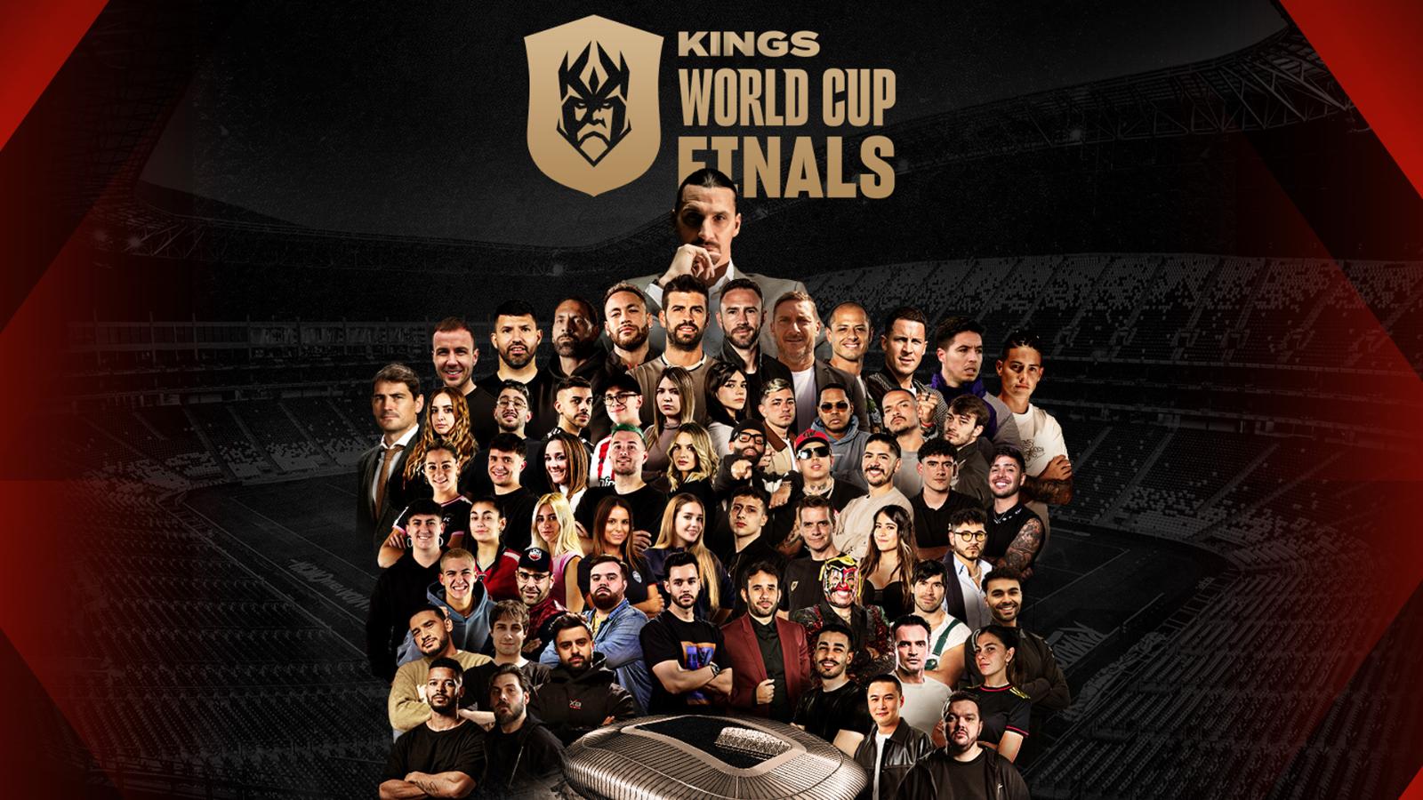 Los 19 futbolistas y exfutbolistas famosos que disputarán la Kings World Cup de Ibai y Piqué