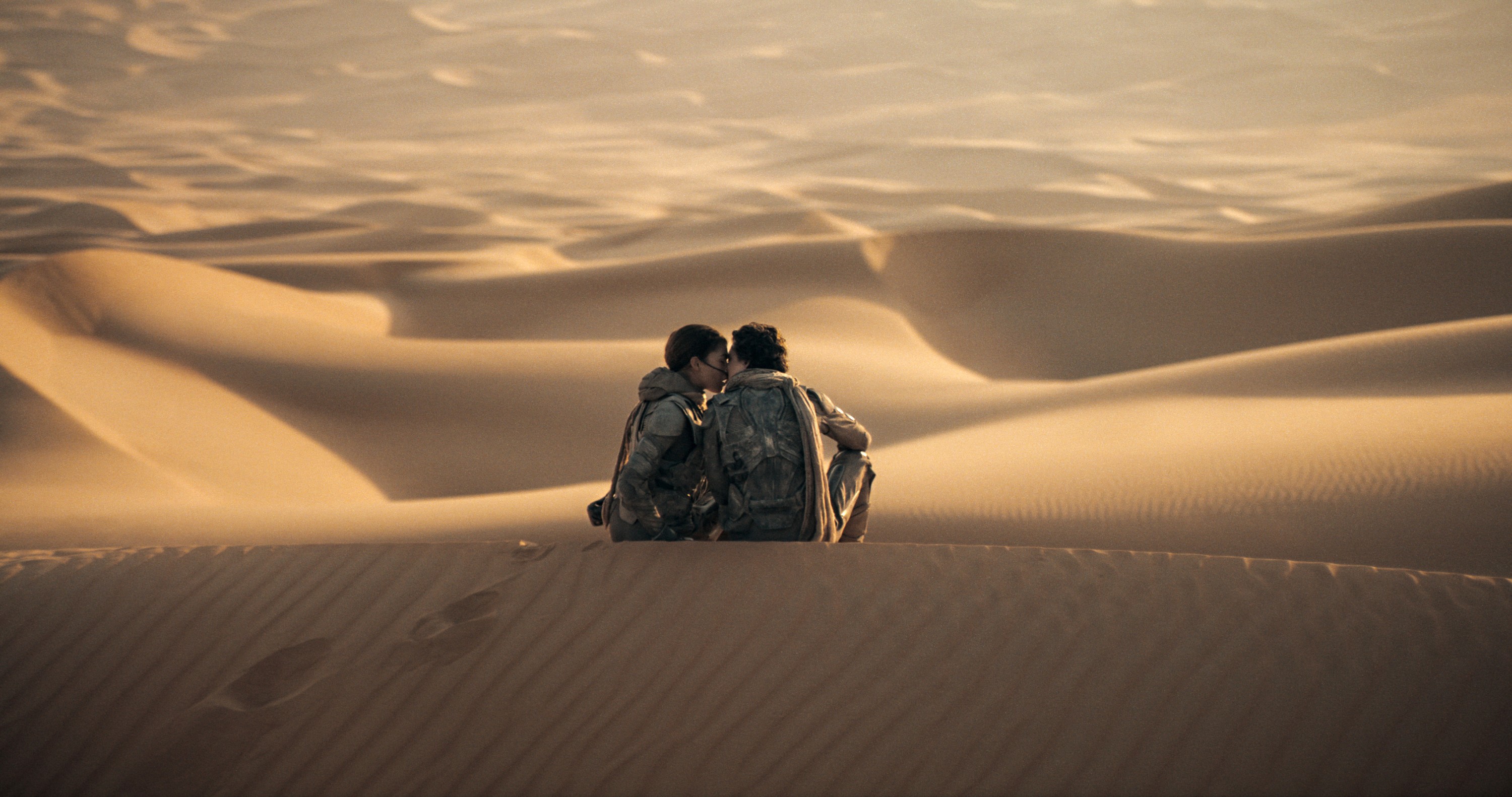 'Dune: Part 2,' from left: Zendaya, Timothee Chalamet, 2024. © Warner Bros. / Courtesy Everett Collection