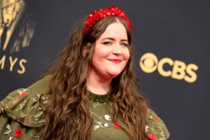 Aidy Bryant at the 73rd Primetime Emmy Awards