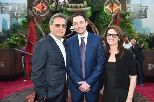 HOLLYWOOD, CALIFORNIA - MAY 02: (L-R) Rick Jaffa, Wes Ball and Amanda Silver attend the 'Kingdom Of The Planet Of The Apes' premiere at TCL Chinese Theatre in Hollywood, California on May 02, 2024. (Photo by Alberto E. Rodriguez/Getty Images for 20th Century Studios)