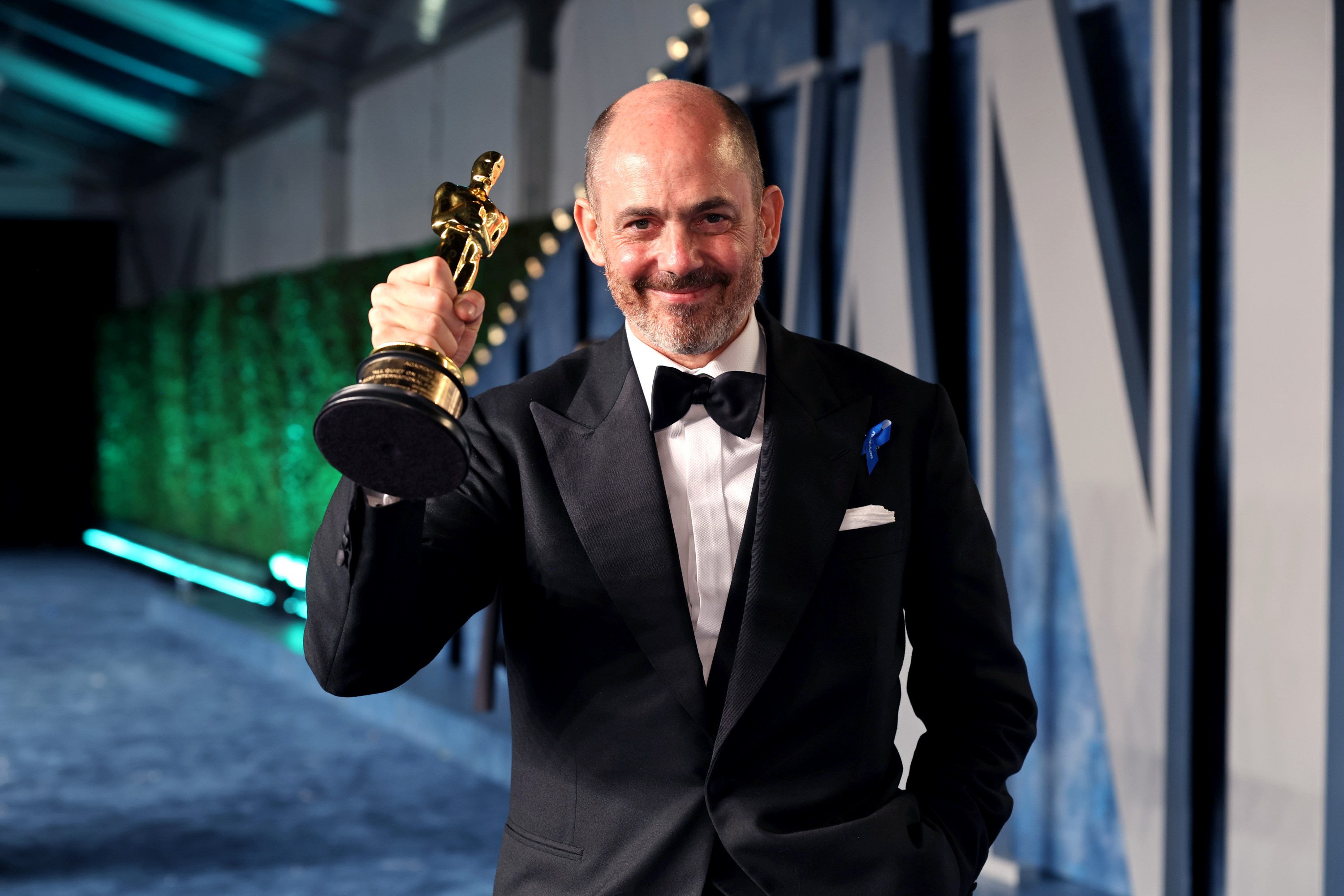 BEVERLY HILLS, CALIFORNIA - MARCH 12: Edward Berger attends the 2023 Vanity Fair Oscar Party Hosted By Radhika Jones at Wallis Annenberg Center for the Performing Arts on March 12, 2023 in Beverly Hills, California. (Photo by Cindy Ord/VF23/Getty Images for Vanity Fair)