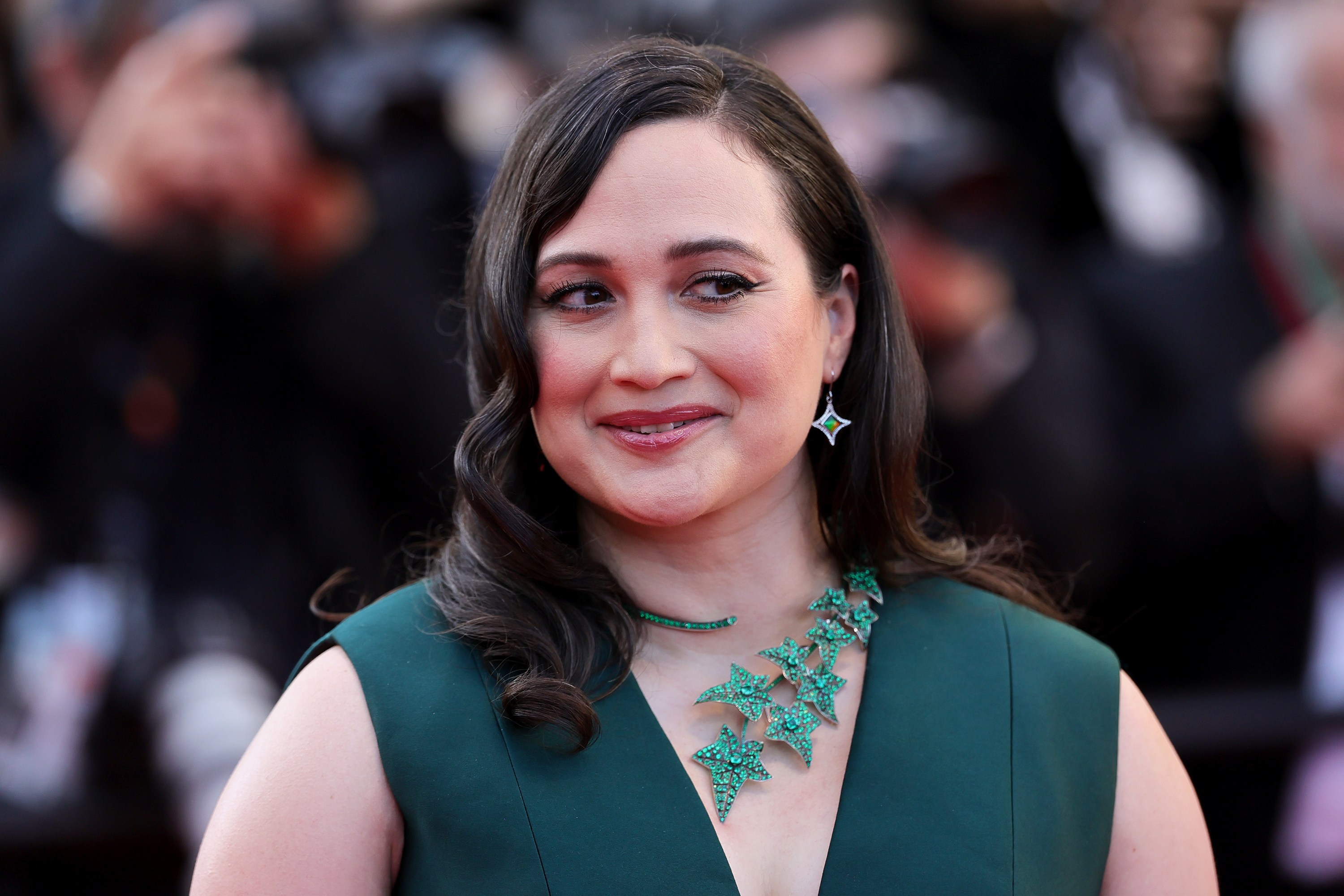 CANNES, FRANCE - MAY 25: Jury Member Lily Gladstone attends the Red Carpet of the closing ceremony at the 77th annual Cannes Film Festival at Palais des Festivals on May 25, 2024 in Cannes, France. (Photo by Neilson Barnard/Getty Images)