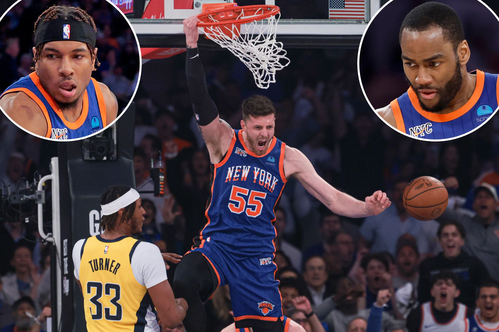 How the Knicks' supporting cast fueled a thrilling, series-tilting win