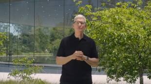 Apple CEO Tim Cook at WWDC 2024
