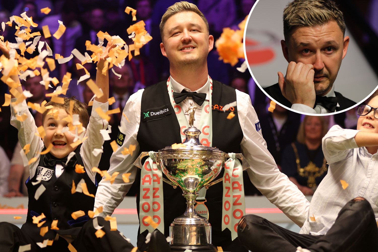 Snooker ace Wilson reveals when he finally broke down after Crucible victory