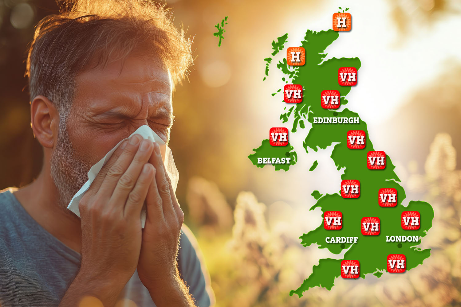 'Worst pollen bomb of the year' to hit today - 'secret' tips to beat hay fever hell