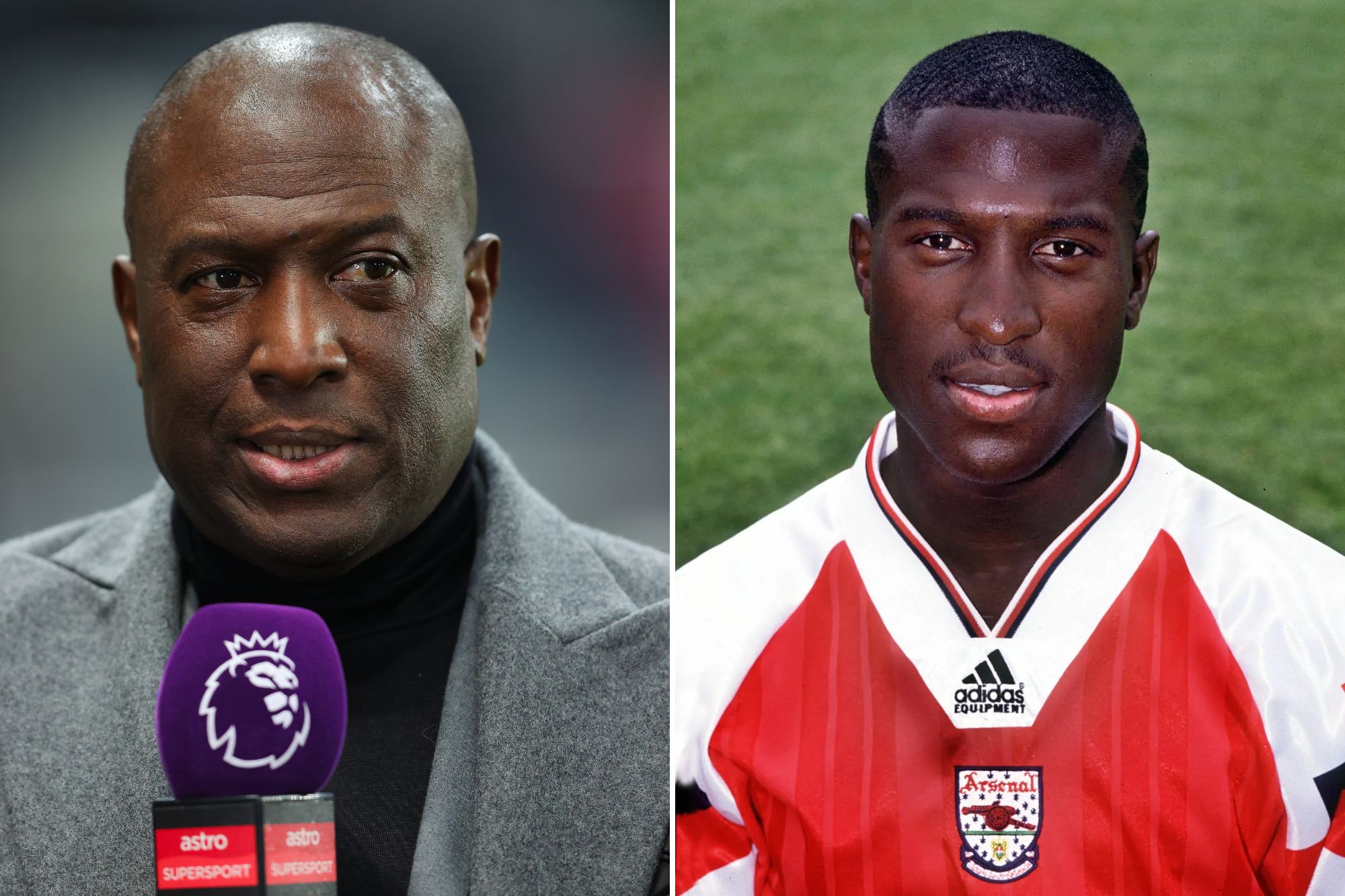 Arsenal share heartfelt message to Kevin Campbell & 'send love' to ex-star