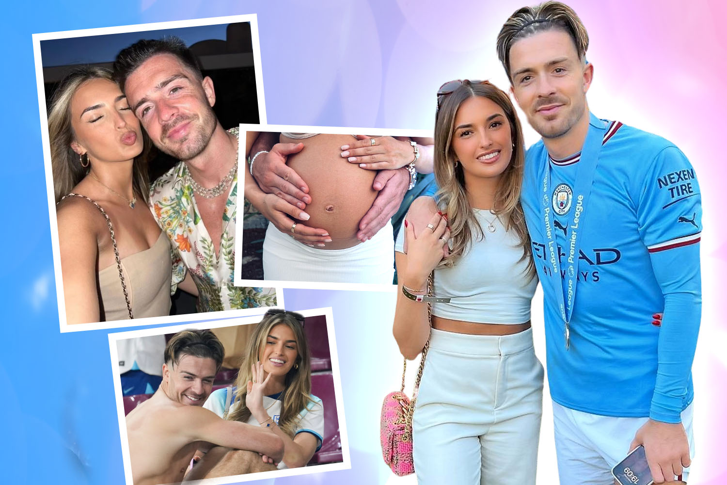 Jack Grealish and Sasha Attwood announce they are expecting baby