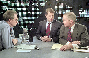 Al Gore and Ross Perot Debate NAFTA