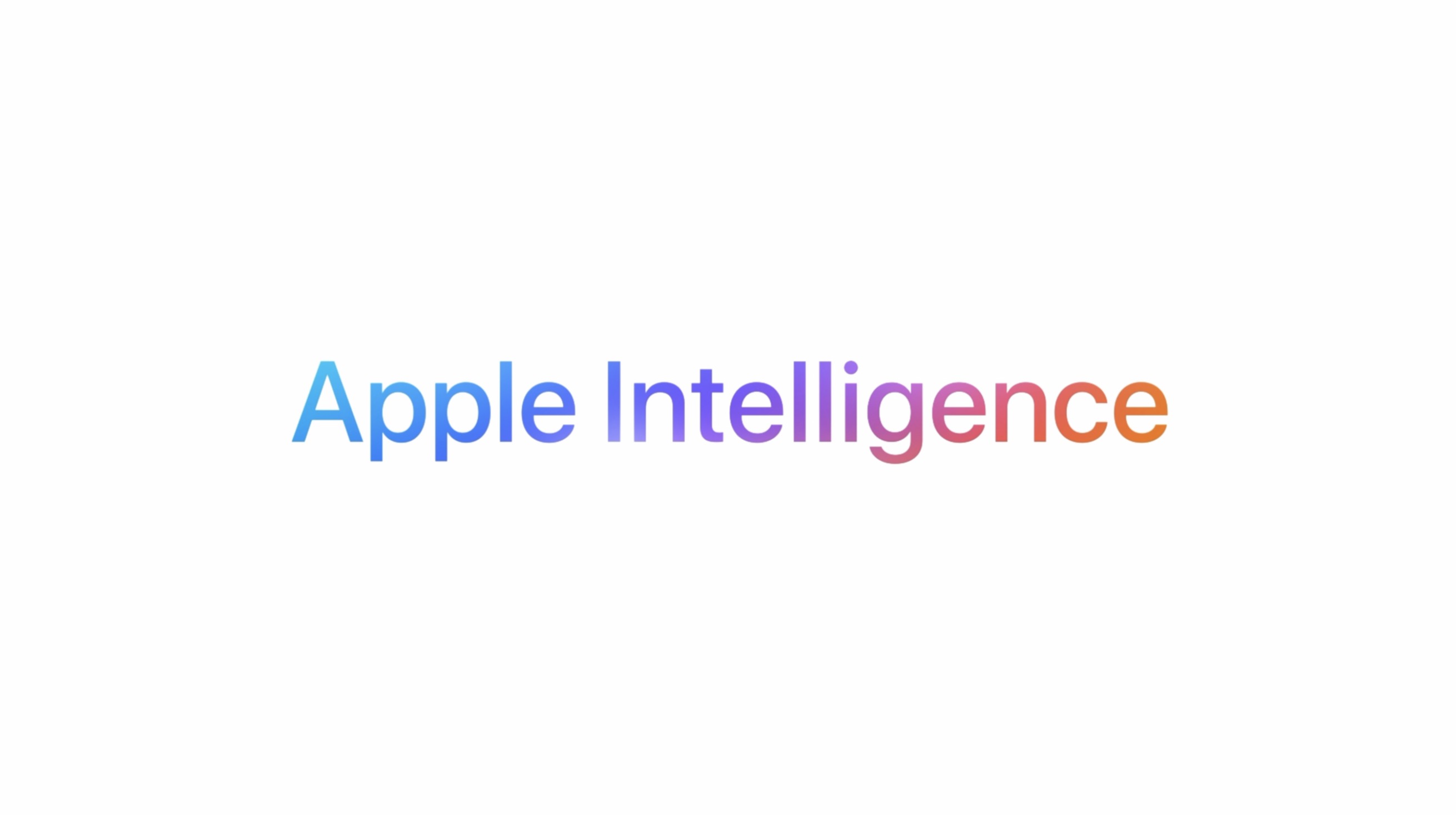 Apple Intelligence unveiled at WWDC 2024.