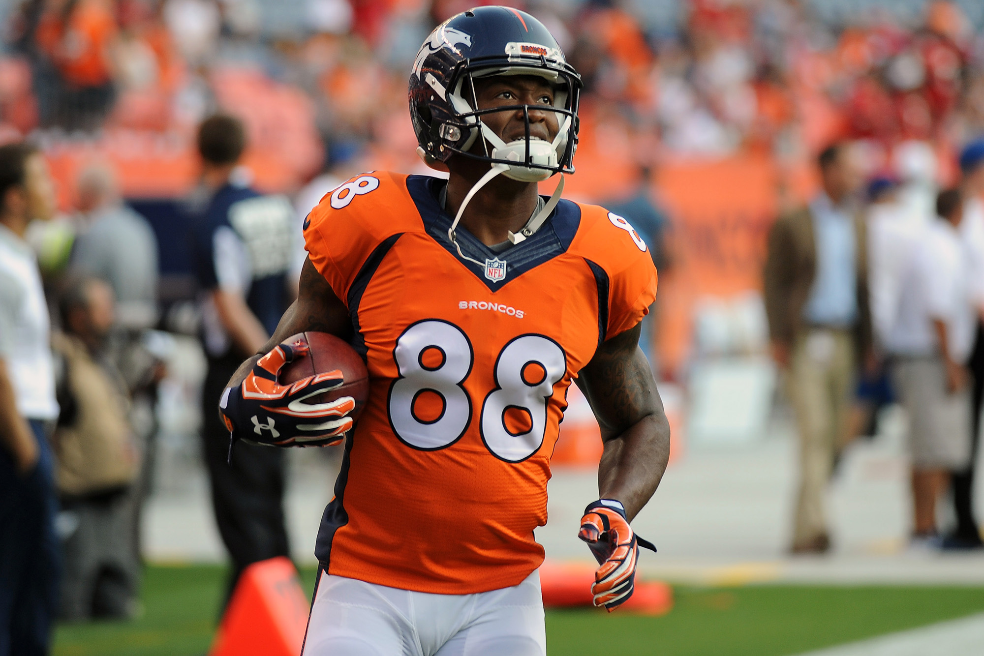 Demaryius Thomas with the Broncos in 2015.