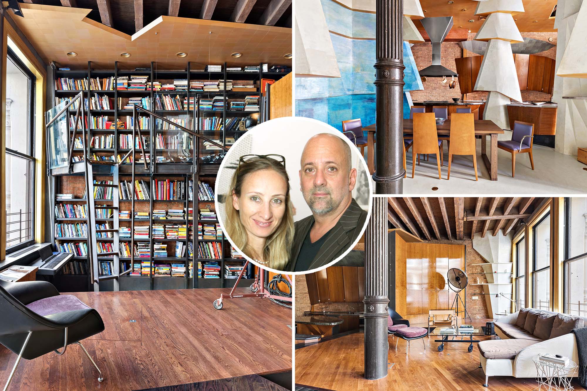 Michael Somoroff and his wife Irina are sweetening the deal for their standout Prince Street loft with an NFT.