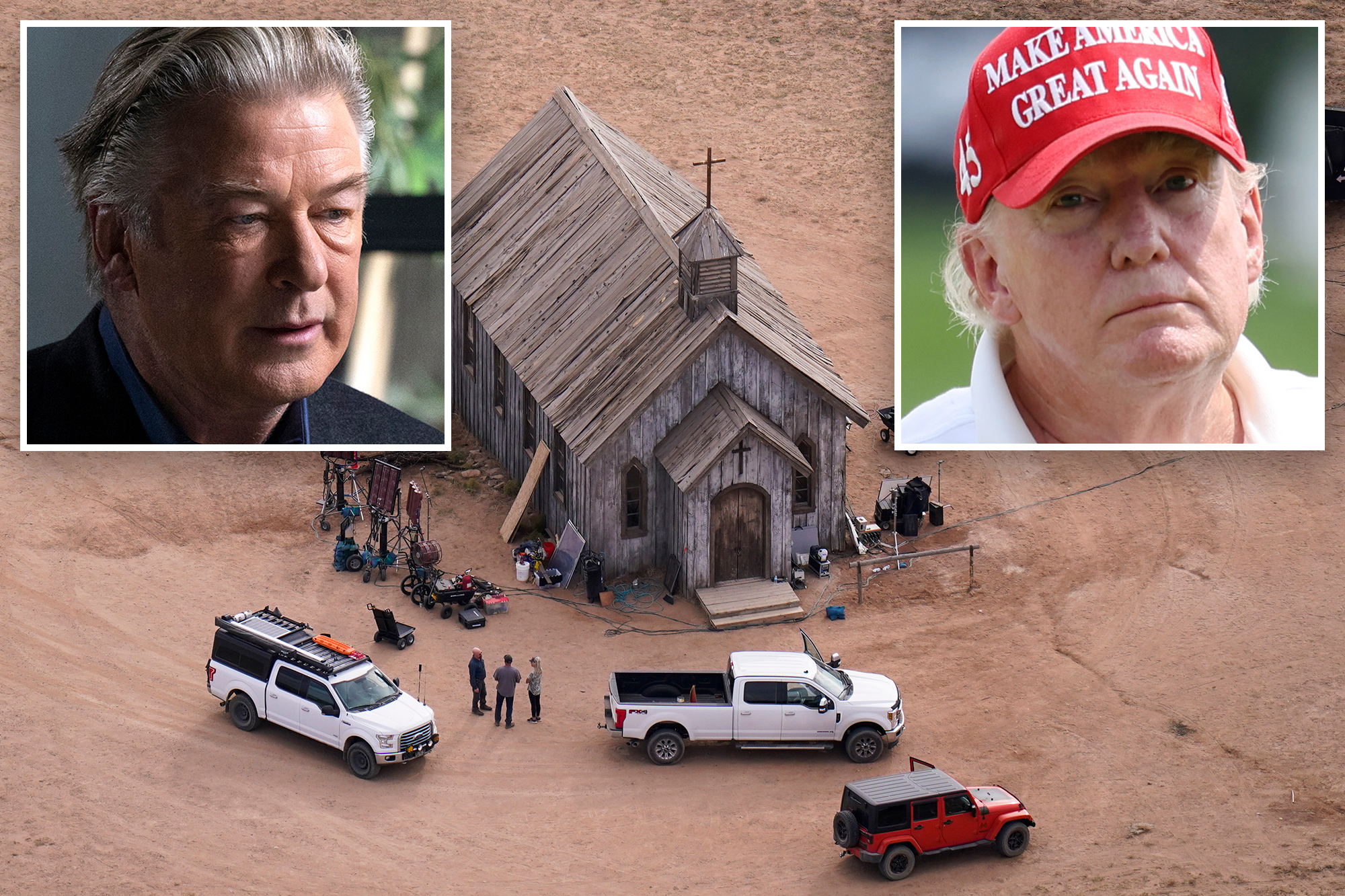 Alec Baldwin implies that Donald Trump physically endangered him following the fatal shooting while filming 'Rust.'