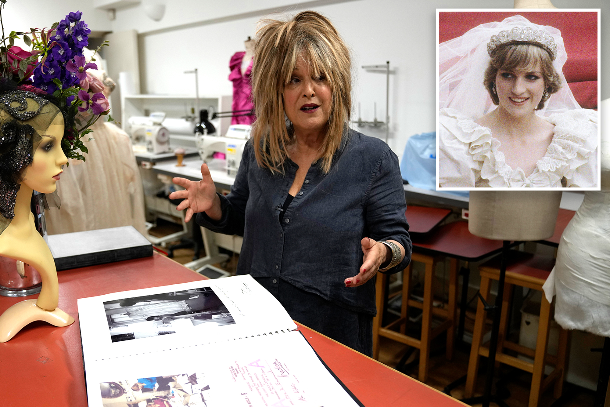 Elizabeth Emanuel designed Princess Diana’s dress for the royal wedding at St. Paul’s Cathedral and recalls being shocked when Diana showed up asking for her to design the gown.