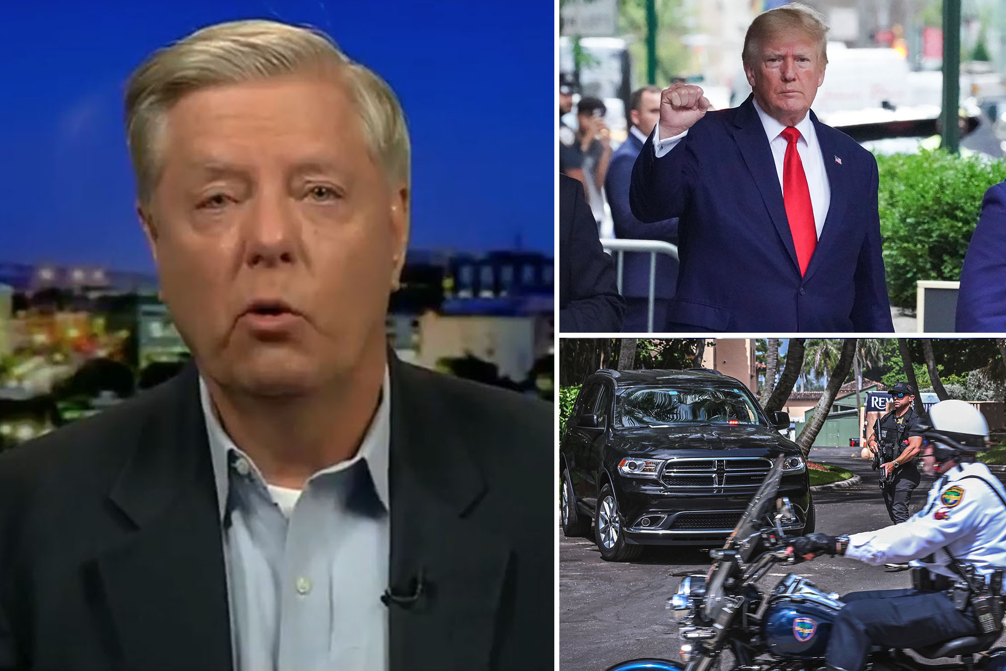 Sen. Lindsey Graham warns of "riots in the street" if former President Donald Trump is prosecuted.