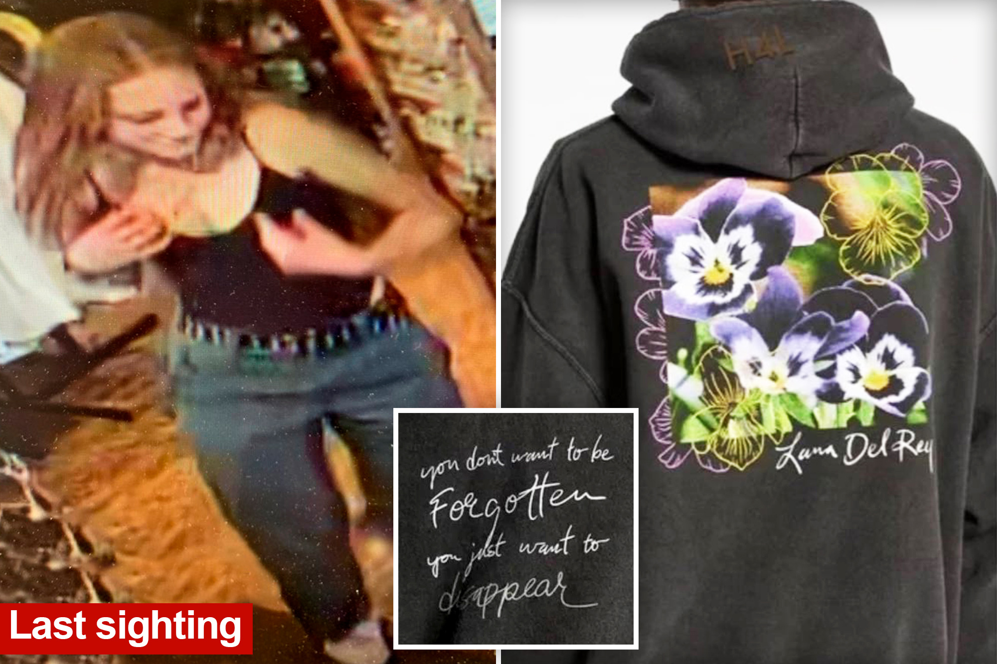 Cops release chilling image of sweatshirt Kiely Rodni was wearing before going missing