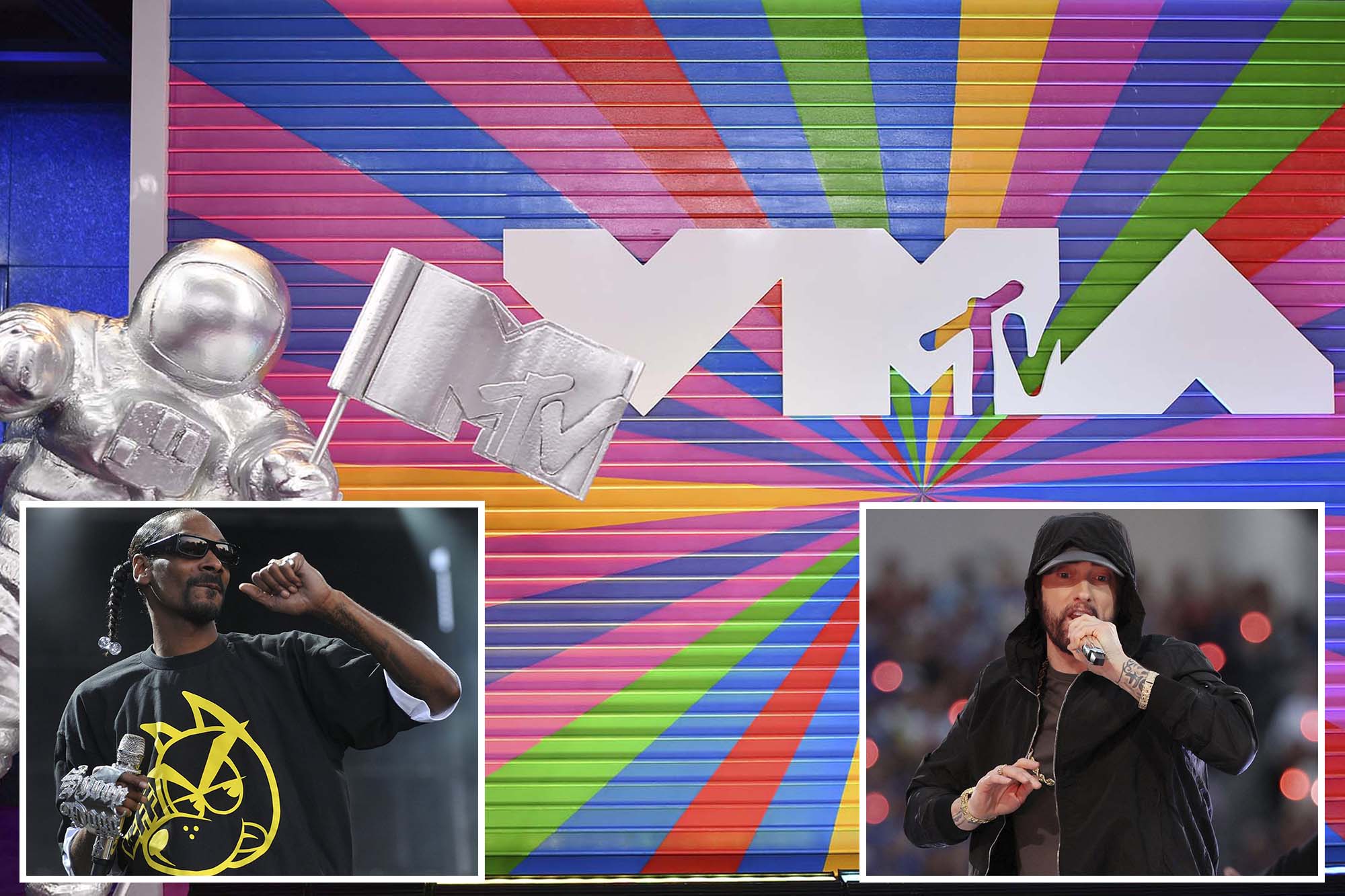 Iconic rappers Eminem and Snoop Dogg are set to bring the heat at the MTV Video Music Awards on Sunday.