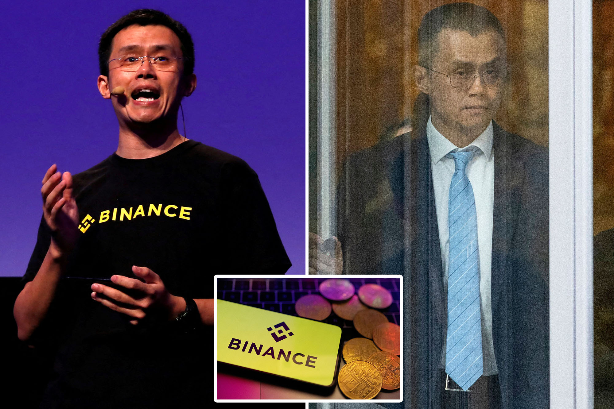 Changpeng Zhao, CEO of Binance, speaks at the Delta Summit,
