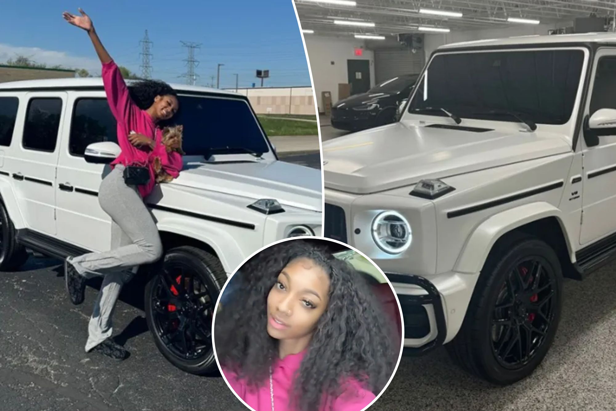 Angel Reese showed off her brand new Mercedes Benz SUV after the Chicago Sky selected her with the No. 7 overall pick in the WNBA Draft earlier this month. 