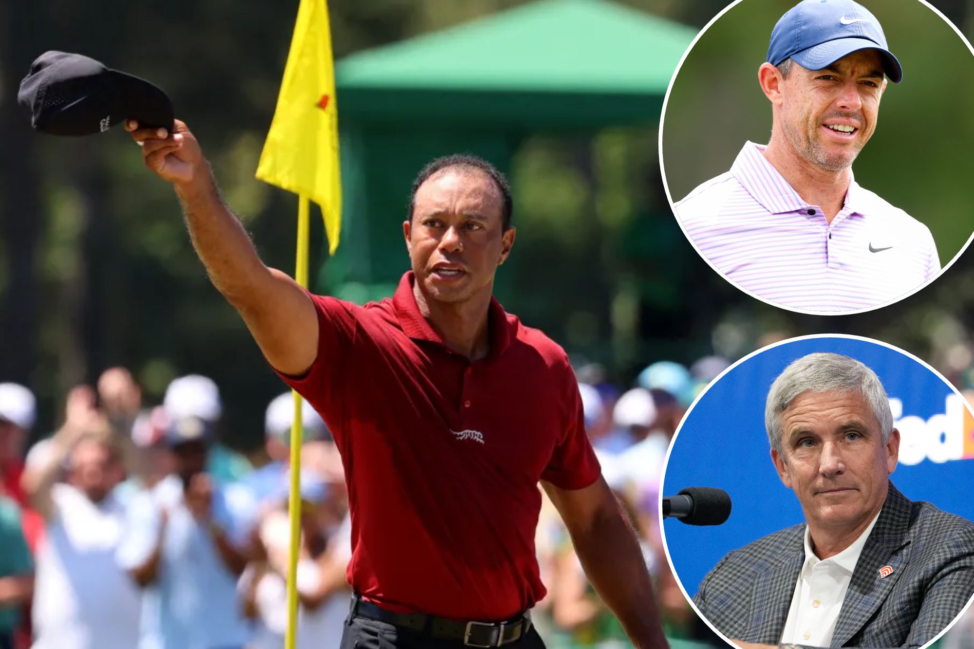 Tiger Woods and Rory McIlroy are getting the biggest PGA Tour paydays.