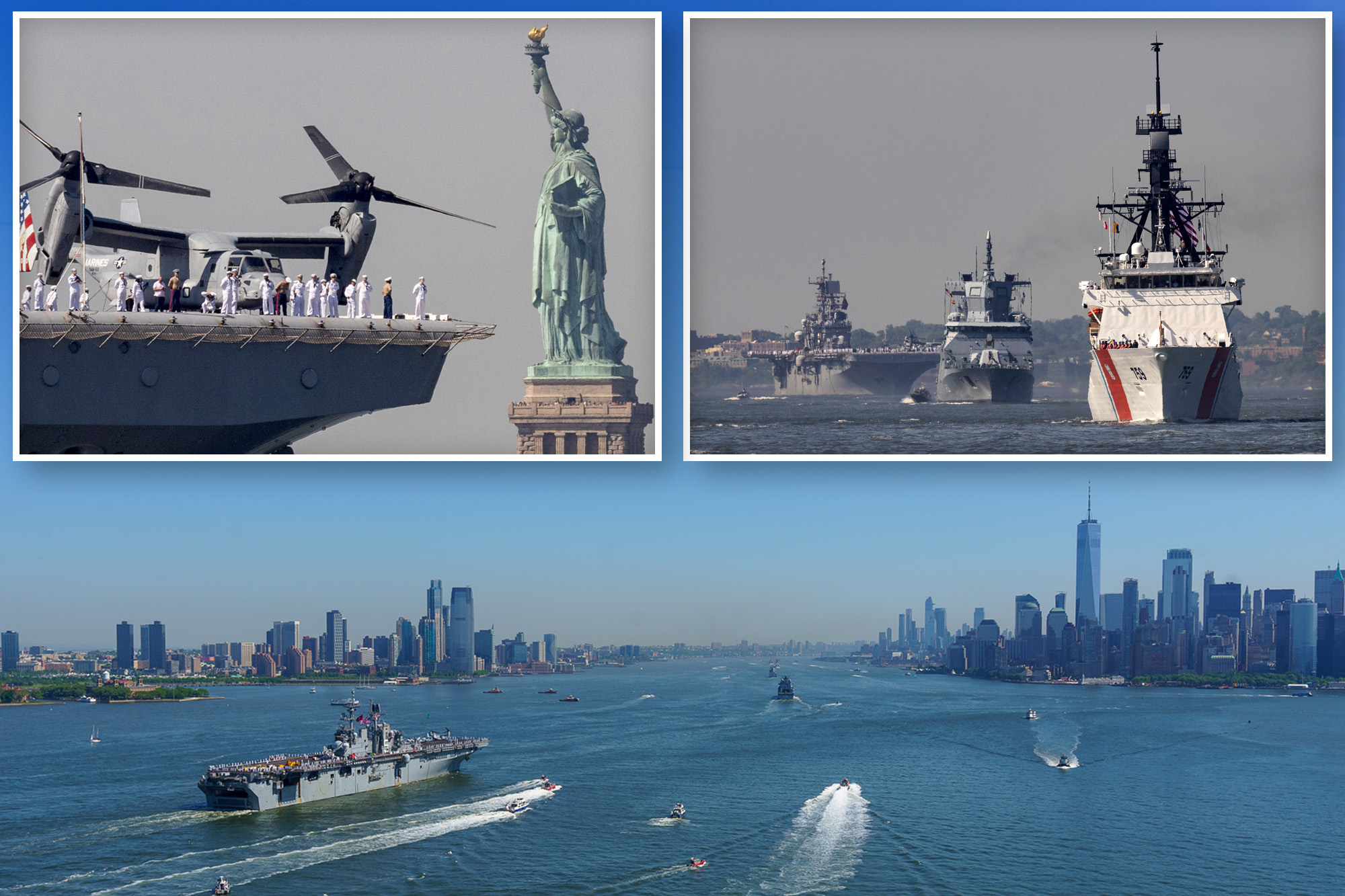 Fleet Week 2024 sets sail in NYC with spectacular Parade of Ships