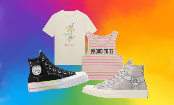 Converse has released is 'Proud to Be' collection to celebrate Pride Month 2024.