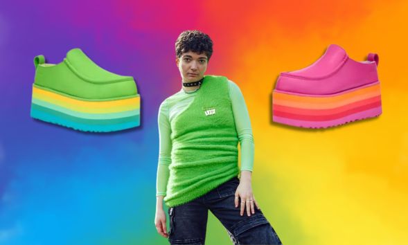 Ugg has released a colourful and unique collection to celebrate Pride Month.