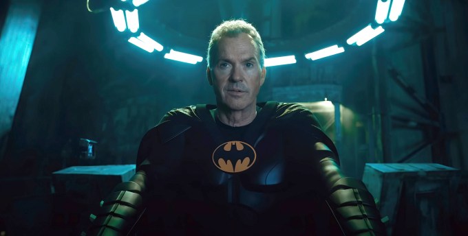 THE FLASH, Michael Keaton as Batman / Bruce Wayne, 2023. © Warner Bros. / courtesy Everett Collection