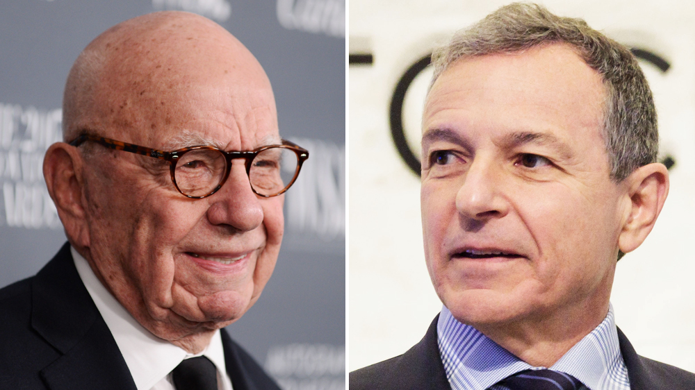 Rupert Murdoch Bob Iger Disney Fox Merger