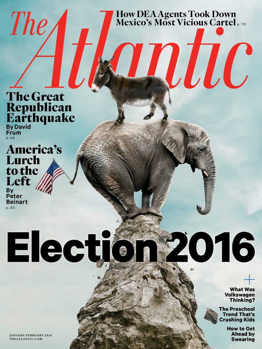 The January/February 2016 issue of The Atlantic.