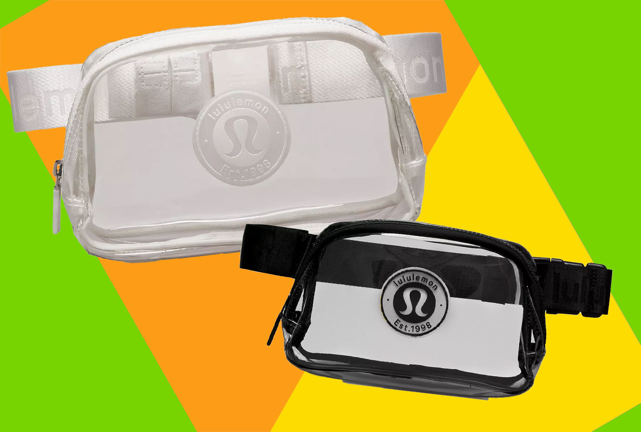 lululemon released a clear version of the Everywhere Belt Bag and it's perfect for concerts