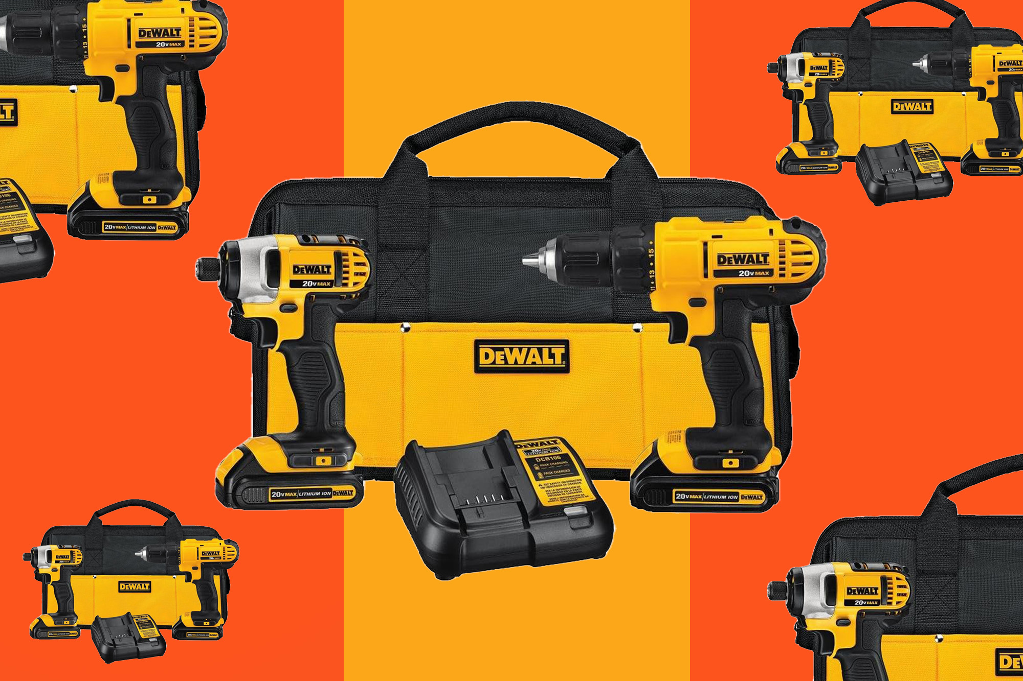 Dads love the DeWalt 20V MAX Drill and Impact Driver set, available for $100 off today on Amazon